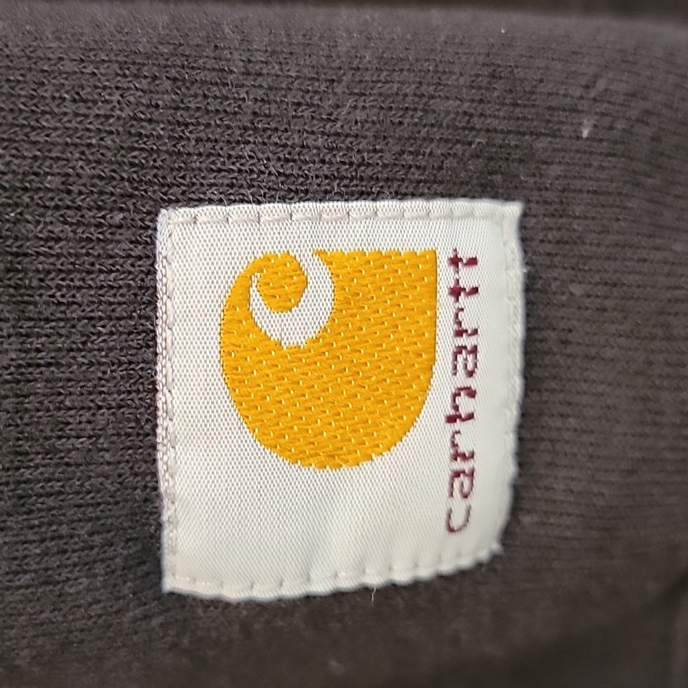 Carhartt Vintage Black Sweater Zip Jacket K350 Size 2XL - Picture 5 of 9